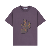 Hongwoosung Field Sketch Cactus Tee Purple