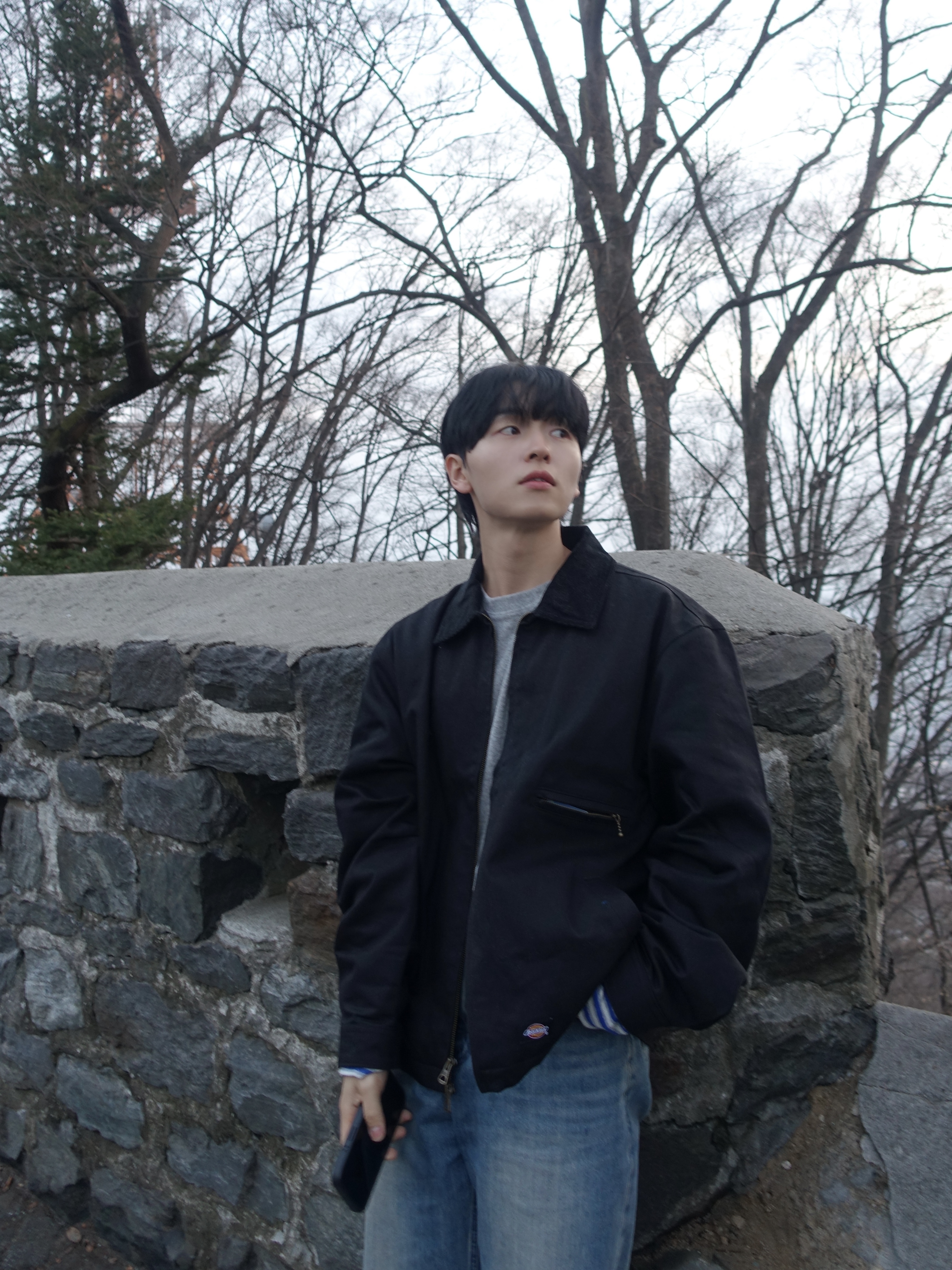 Red Wing Iron Ranger 8111 Amber Harness - D, Nonnod Terry Layered T-shirts Grey 착용 스타일 - 2