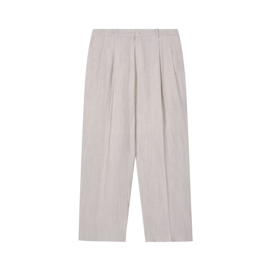 SS26PTS083OW Hongwoosung Relaxed Form Trousers Off White