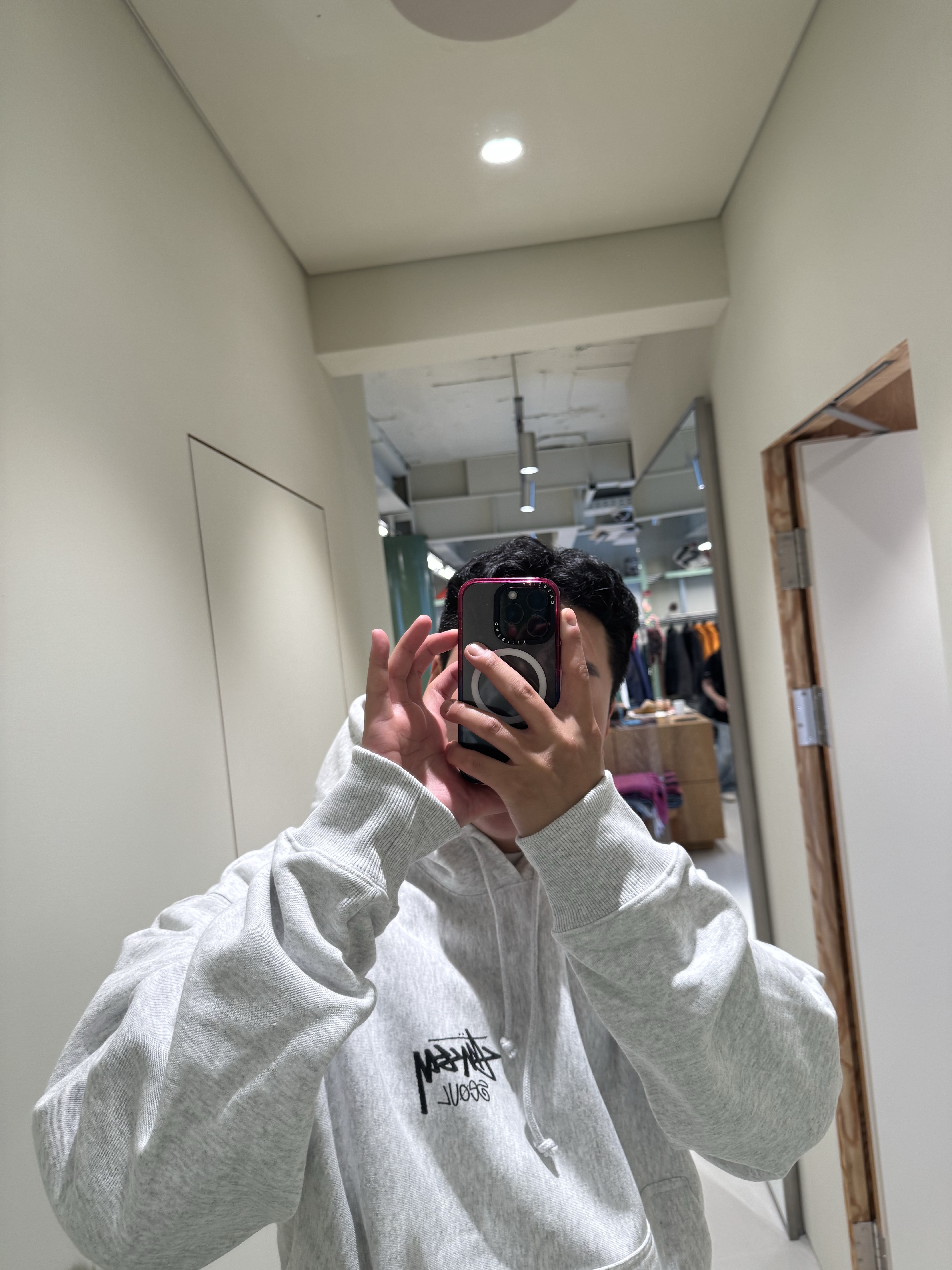 Stussy DNA Pigment Dyed T-Shirt Black, The North Face Big Shot Jet Black 착용 스타일 - 9