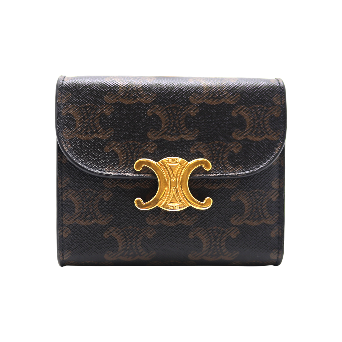 ITIMUUVL948L Celine Triomphe Small Flap Wallet