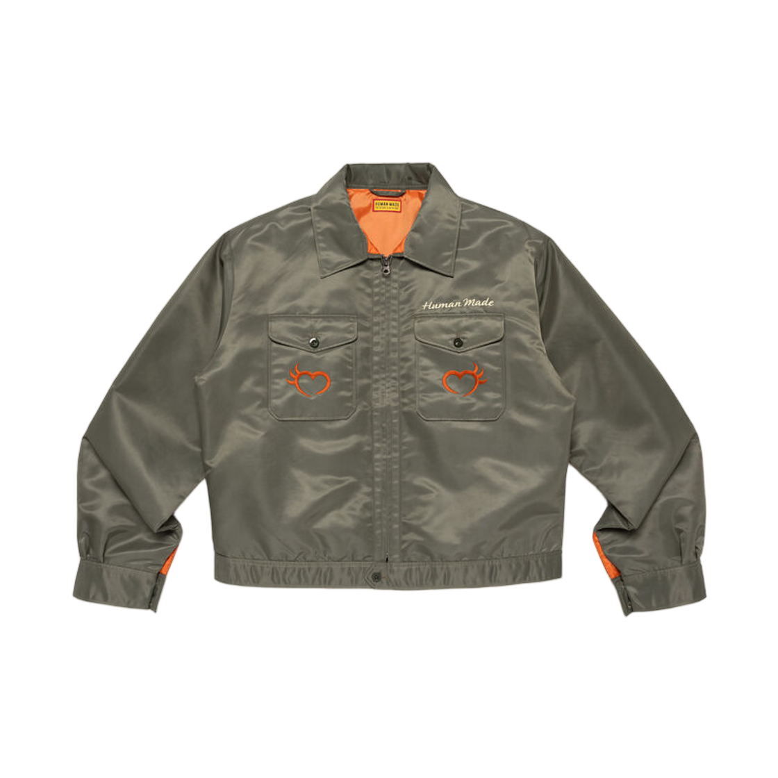 휴먼 메이드 수베니어 자켓 올리브 드랩(Human Made Souvenir Jacket Olive Drab) - 2