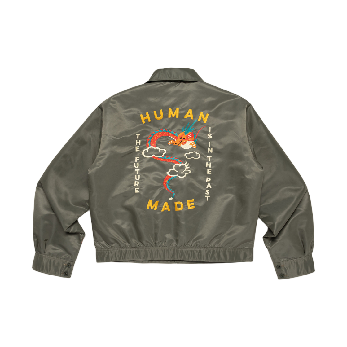 HM31JK007 Human Made Souvenir Jacket Olive Drab