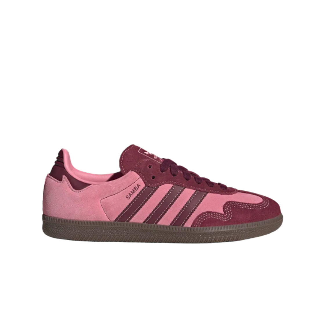 (W) 아디다스 삼바 OG 핑크 스파크 쉐도우 레드((W) Adidas Samba OG Pink Spark Shadow Red) - 1