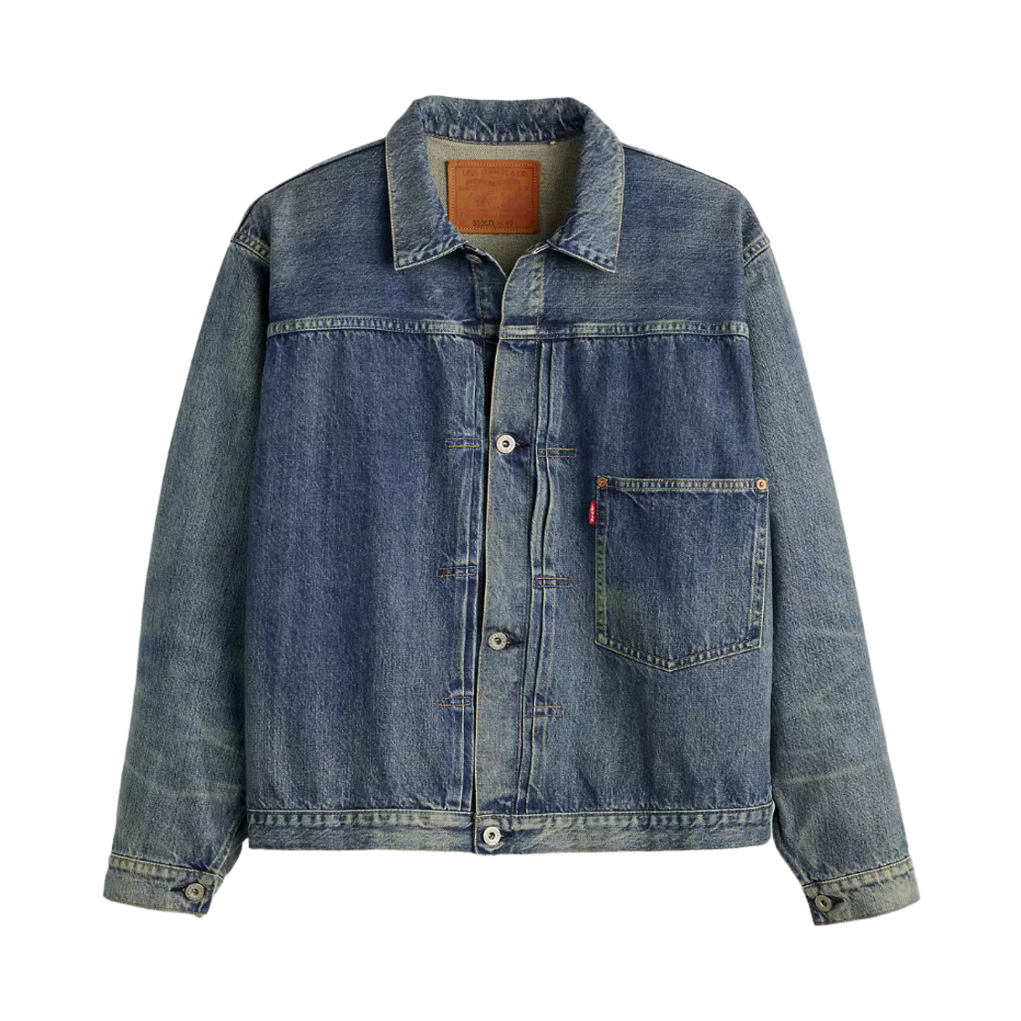 0039S0001 Levi's WWII Trucker Medium Wash