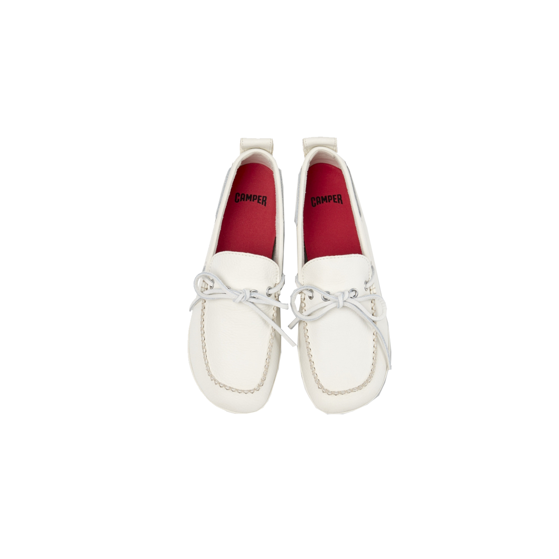 캠퍼 여성 라이트 니나 플랫슈즈 아이보리(Camper Women Right Nina Flat Ivory) - 3