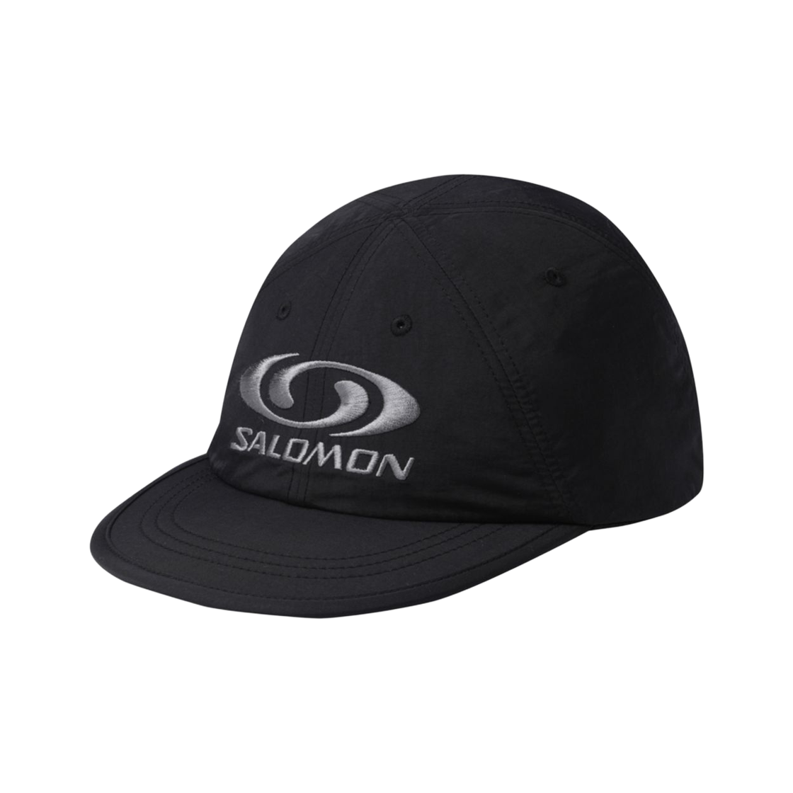 살로몬 링크 LT 6 패널 캡 블랙(Salomon Link LT 6 Panel Cap Black)