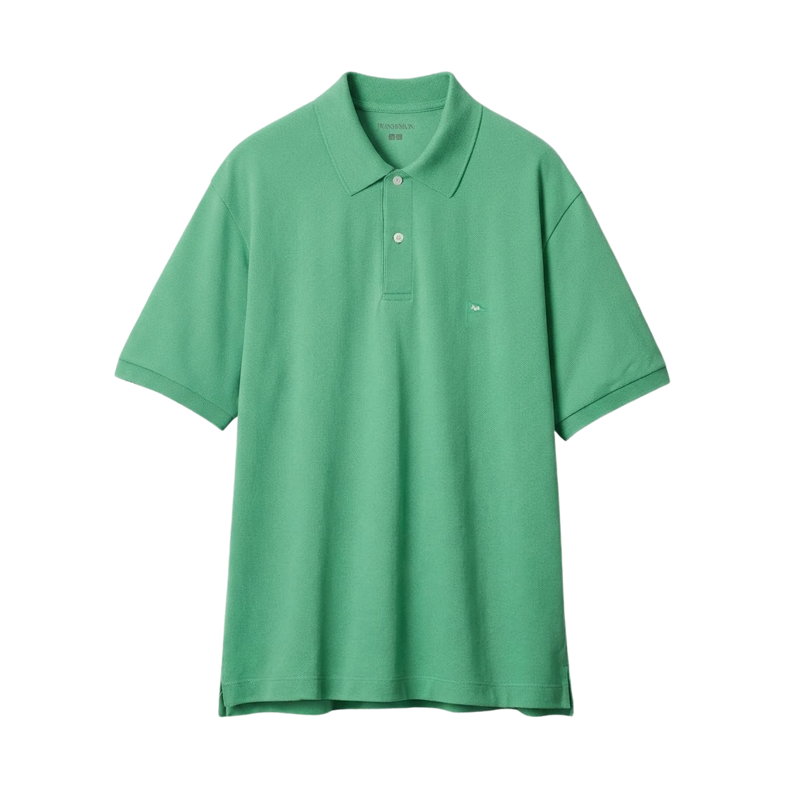 유니클로 x JW 앤더슨 드라이 피케 폴로 셔츠 그린(Uniqlo x JW Anderson Dry Pique Polo Shirt Green) - 1