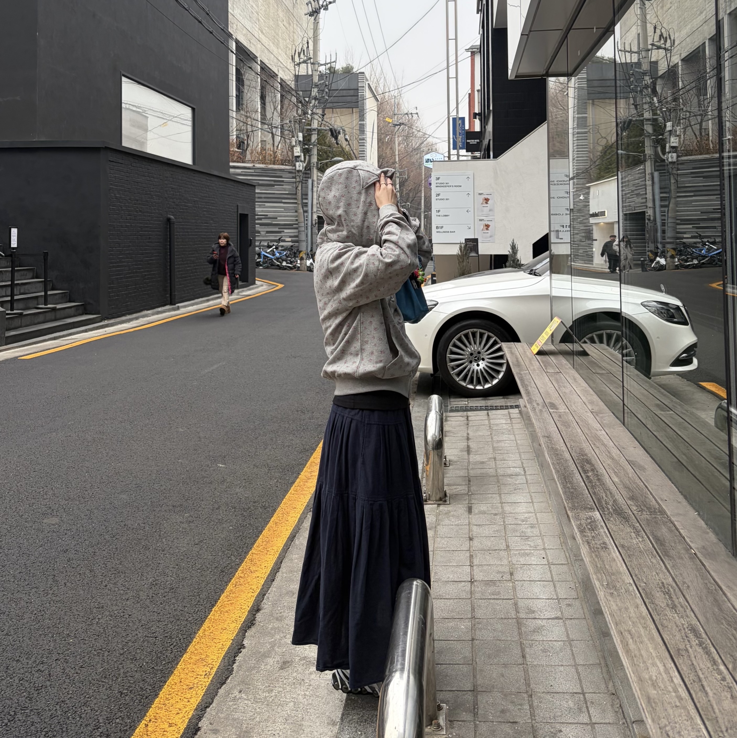 Palace Running Cap Black - 21FW, Nike x Patta Air Max Dn8 White Metallic Silver 착용 스타일 - 4