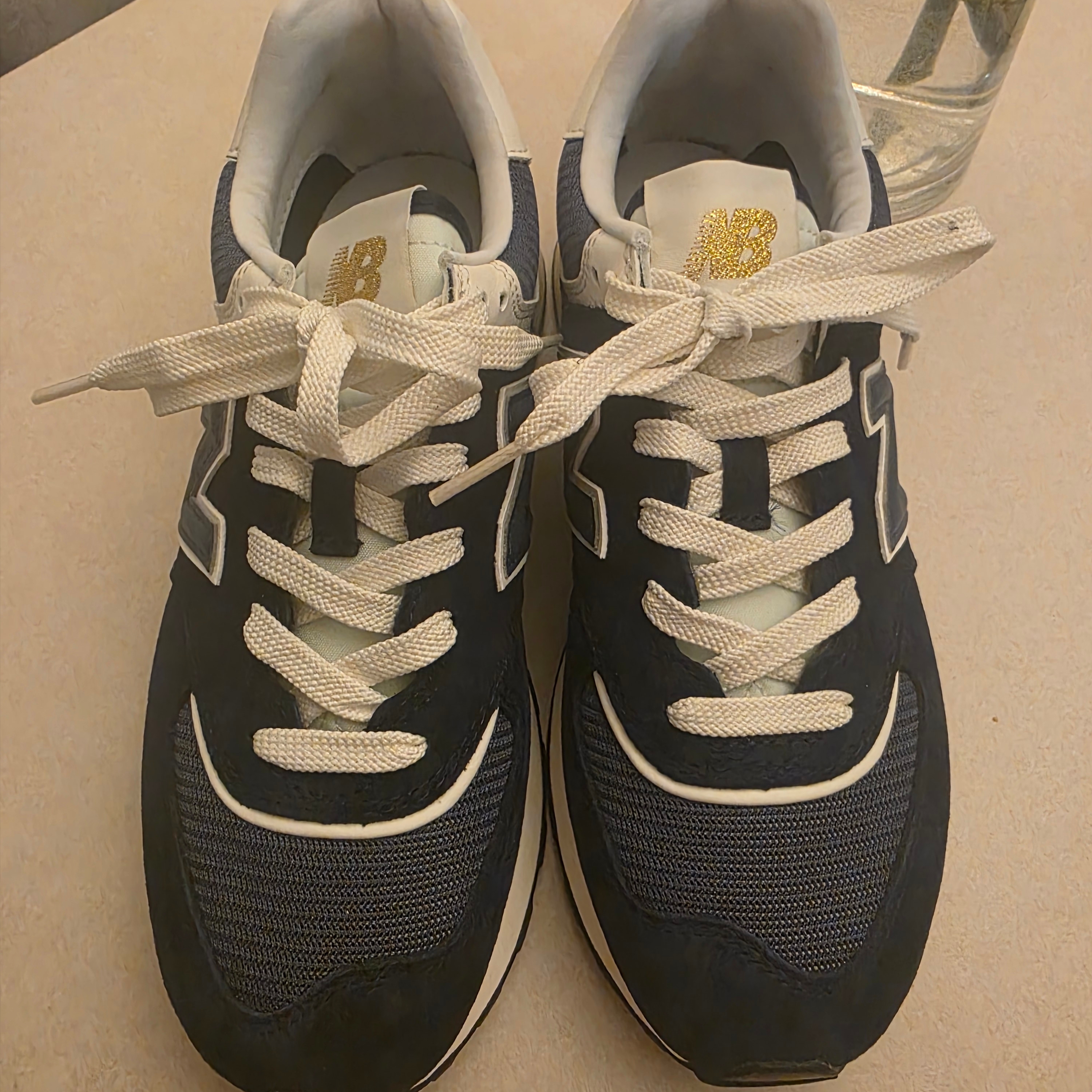 New Balance 574 Legacy Navy 착용 스타일