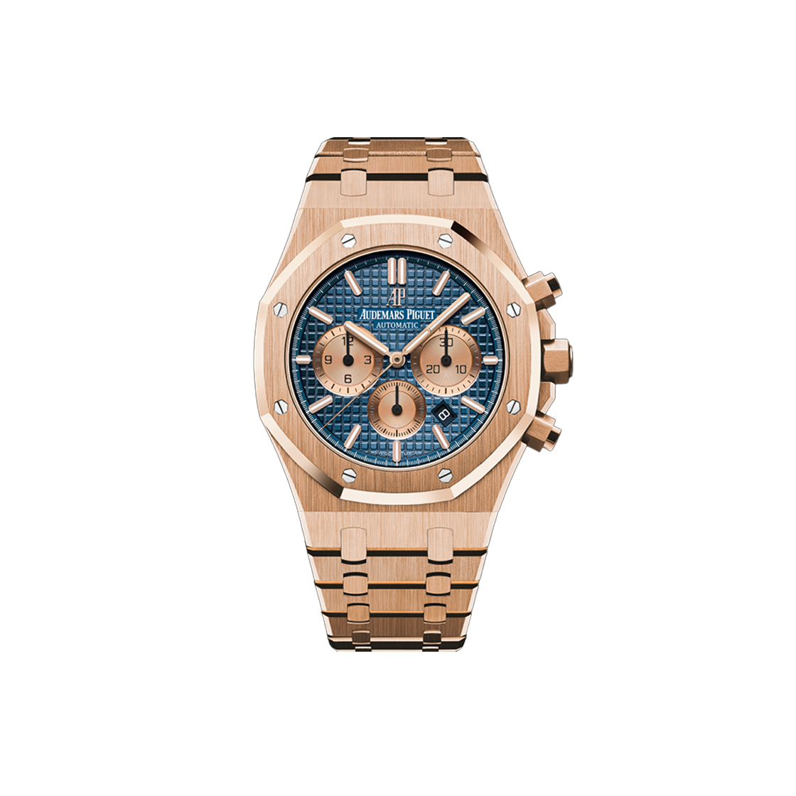 오데마피게 로얄오크 크로노그래프 41-26331OR 블루 바 NO.7447(Audemars Piguet Royal Oak Chronograph 41mm - Blue Dial No. 7447) - 1