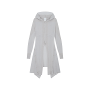 OJOS Detach Panel Knit Hoodie / Grey