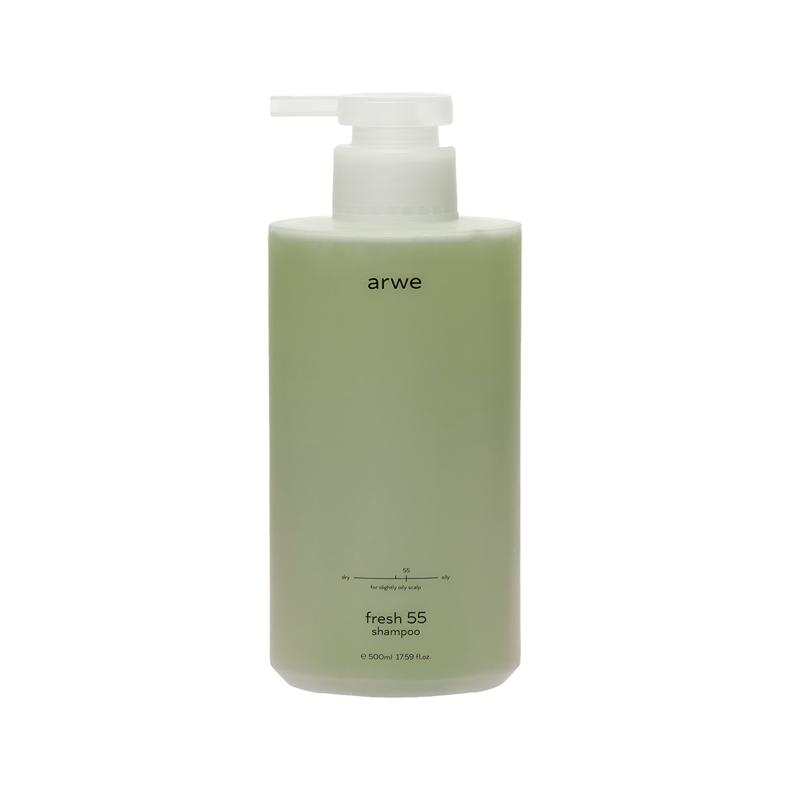 아르베 프레시 55 약지성 샴푸 500ml(ARWE Fresh 55 Shampoo 500ml)