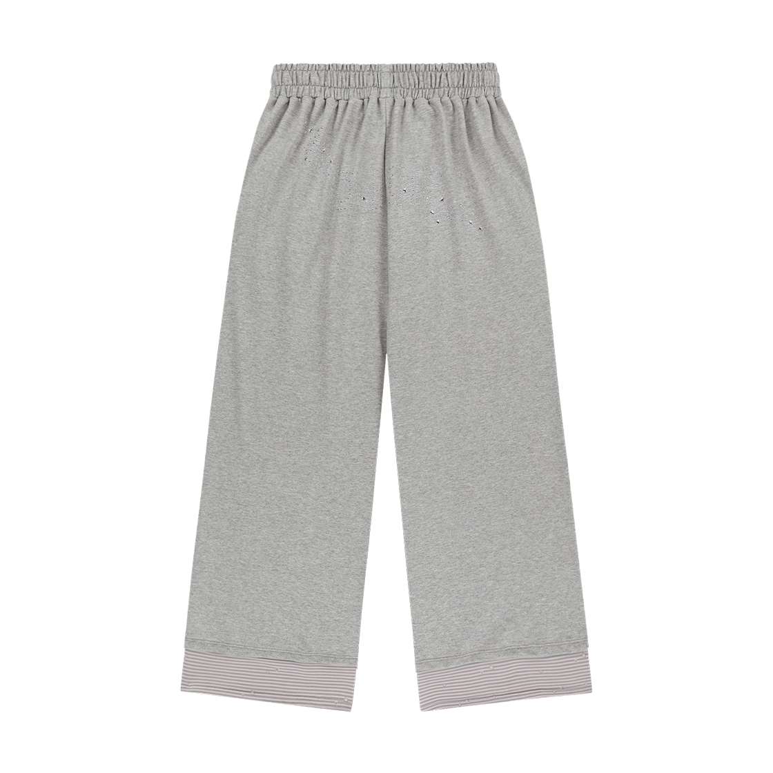 오호스 핫 픽스 로고 와이드 스웻팬츠 그레이(OJOS Hotfix Logo Wide Sweatpants / Grey) - 3