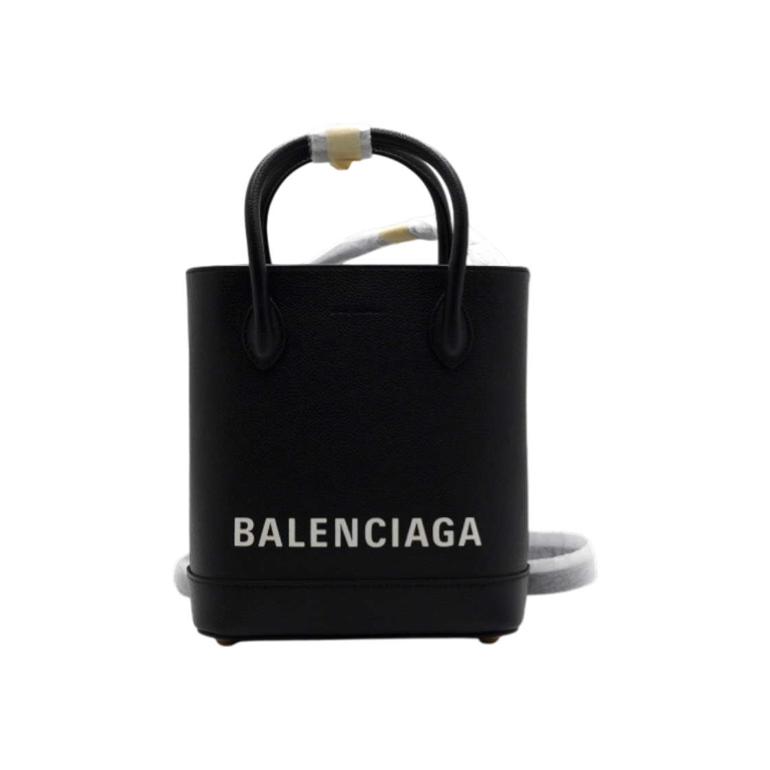 IT4BM6Q94FVG Balenciaga Ville XXS Tote & Crossbody Bag in Black