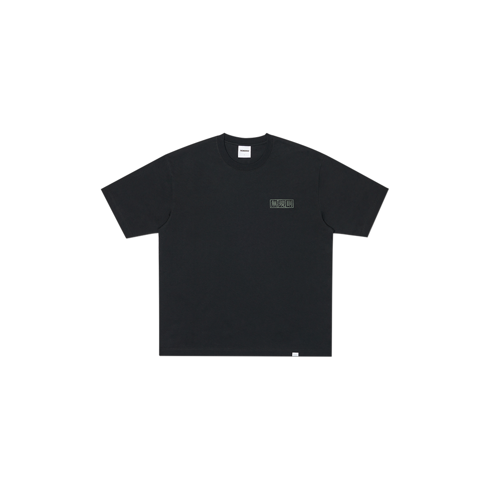 NMSS62TS11BLK NOMANUAL 無規則 Orbit Cross T-shirt Black