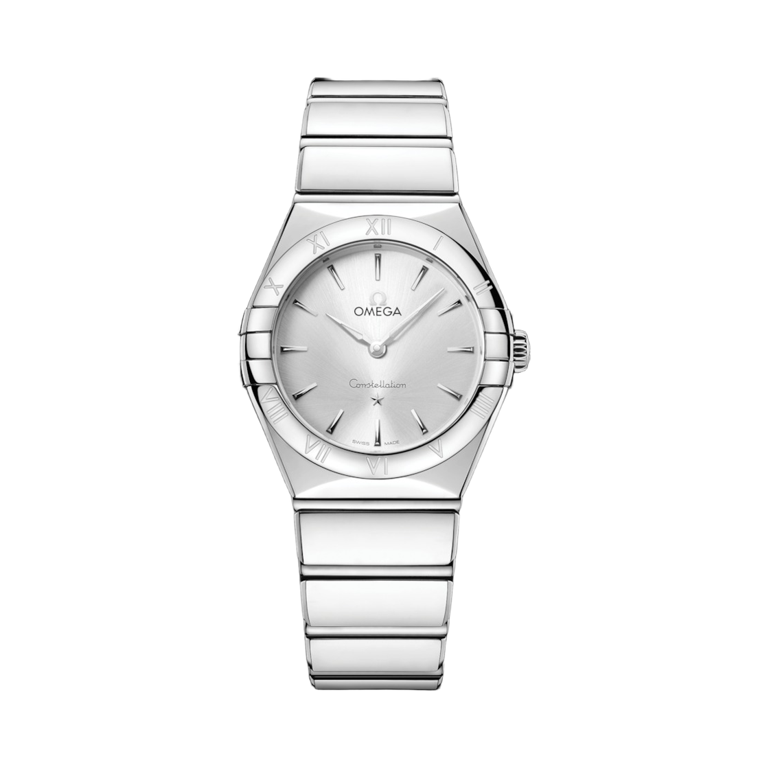 (W) 오메가 컨스텔레이션 쿼츠 28mm 스틸 실버((W) Omega Constellation Quartz 28mm Steel Silver) - 1