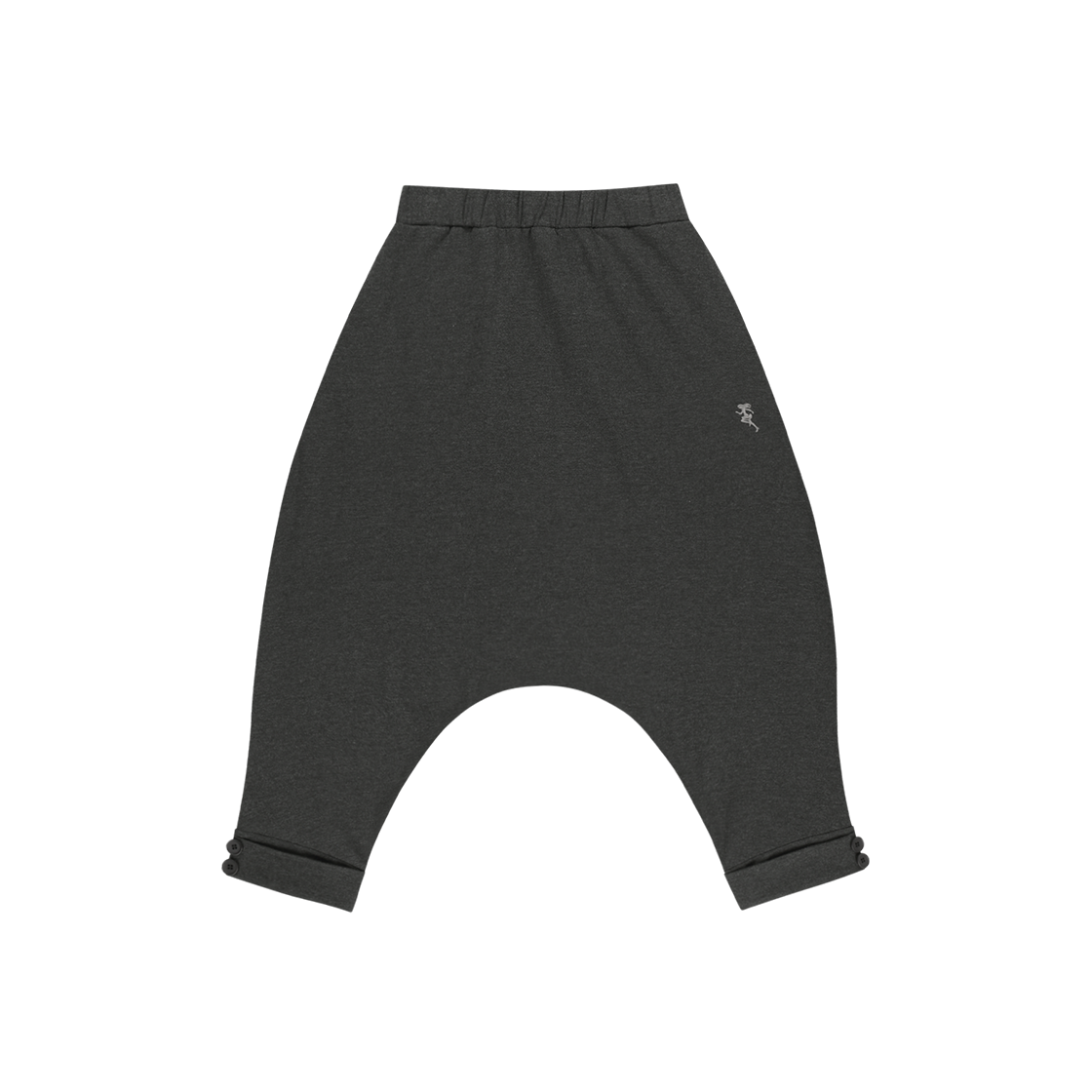 OJBF99PT005CC OJOS Capri Baggy Pants / Charcoal