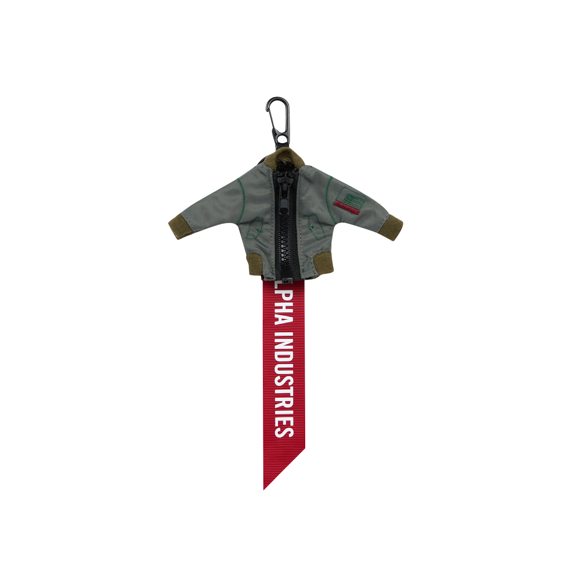 AI25I3000026SAE ALPHA INDUSTRIES MA-1 Keychain Sage