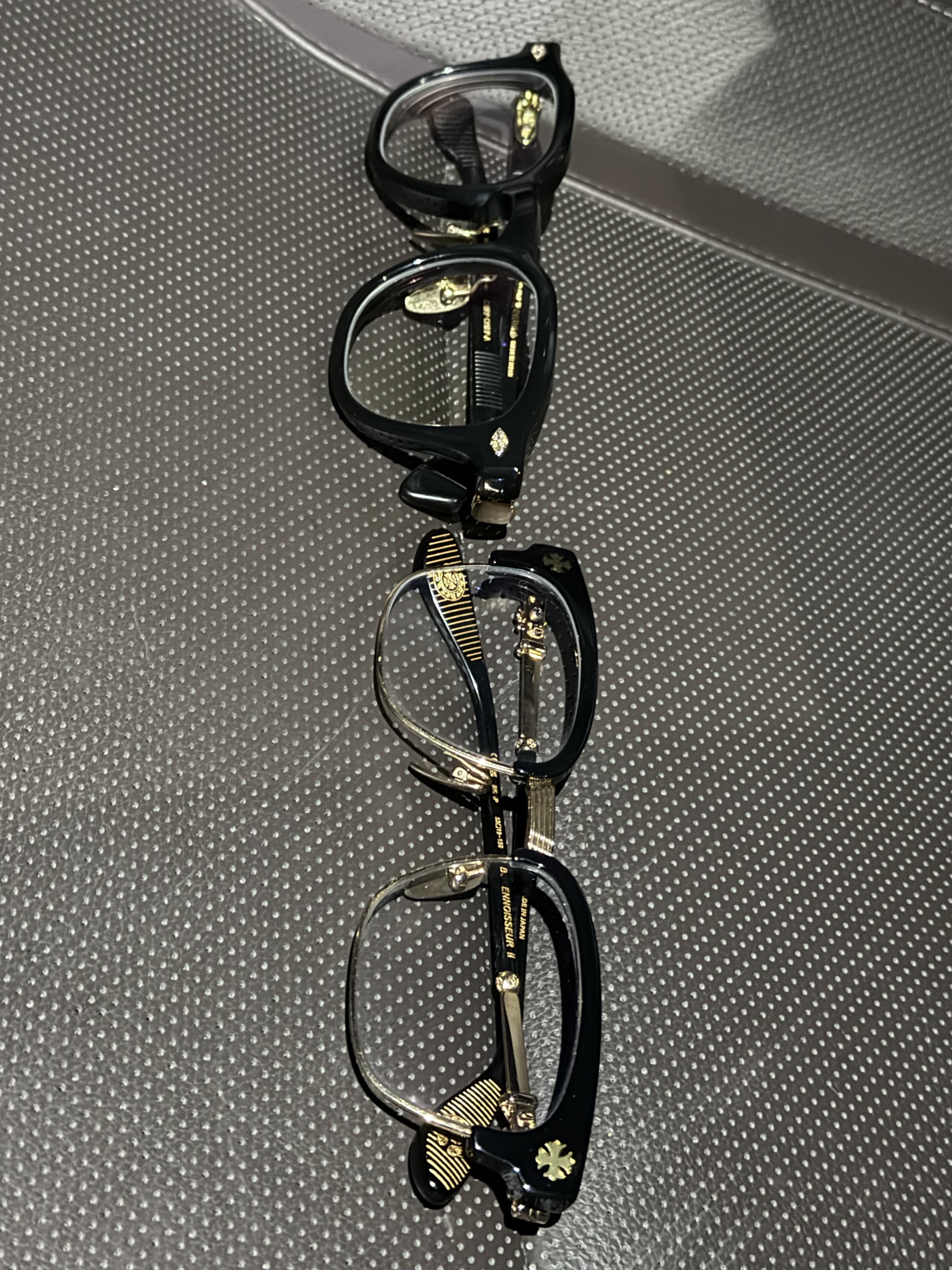 Chrome Hearts Bonennoisseur II Black Gold Plated, Chrome Hearts Chirp Chirp-A Black 착용 스타일