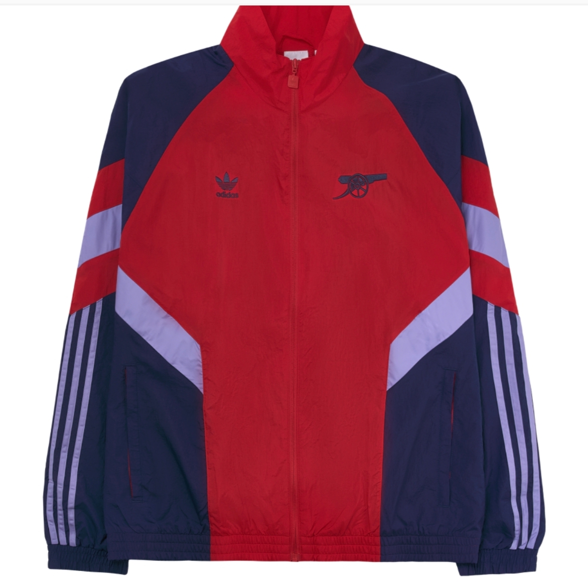 Adidas Arsenal Originals Track Top Better Scarlet Night Sky - KR Sizing 착용 스타일
