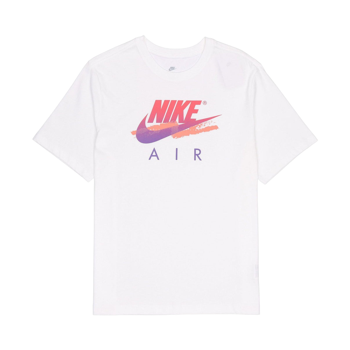 DR0984-100 Nike Alphabet Logo Printing Round Neck T-Shirt White (DR0984-100)