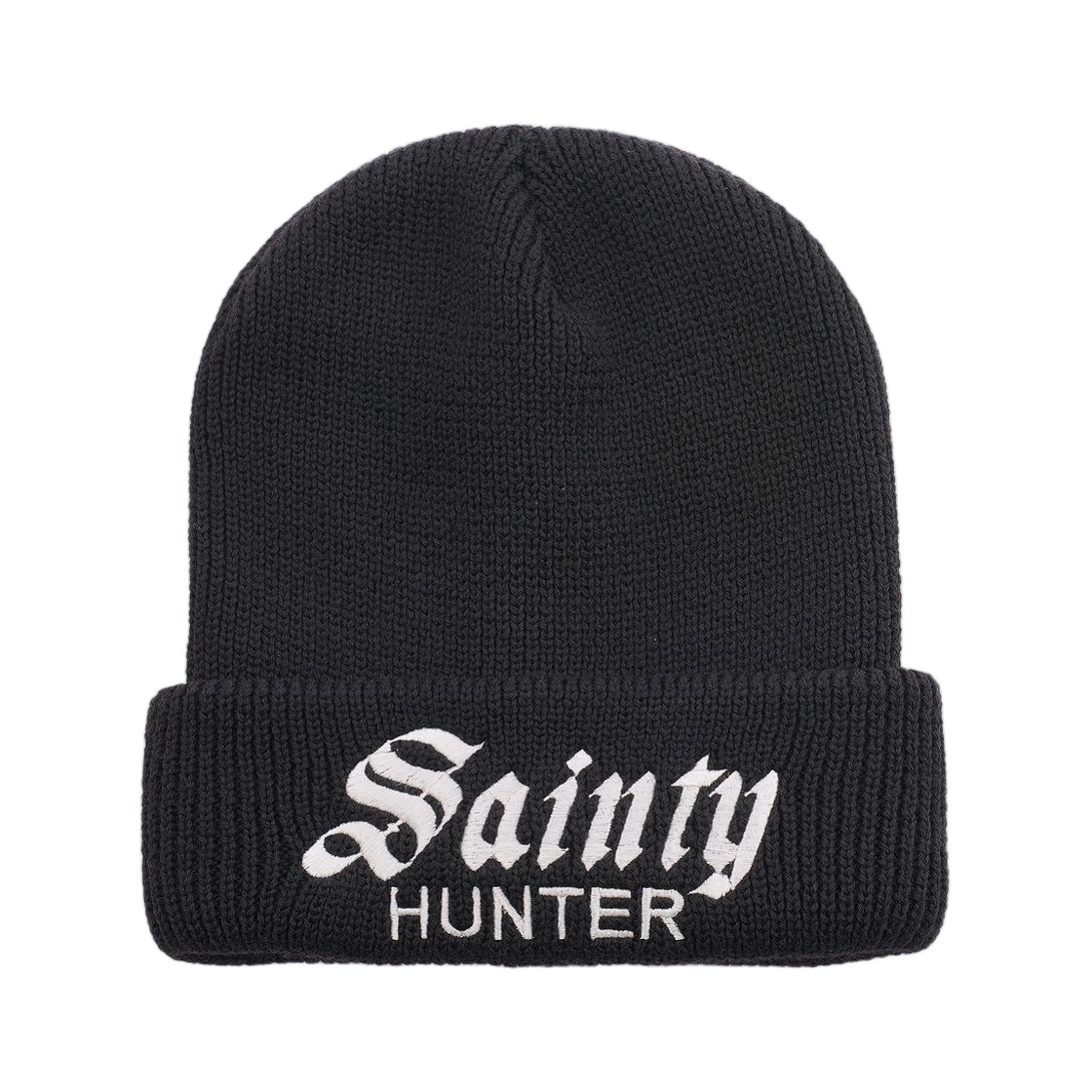 세인트 마이클 x 바운티 헌터 세인티 헌터 니트 캡 블랙 - 26SS(Saint Mxxxxxx x Bounty Hunter Sainty Hunter Knit Cap Black - 26SS) - 1