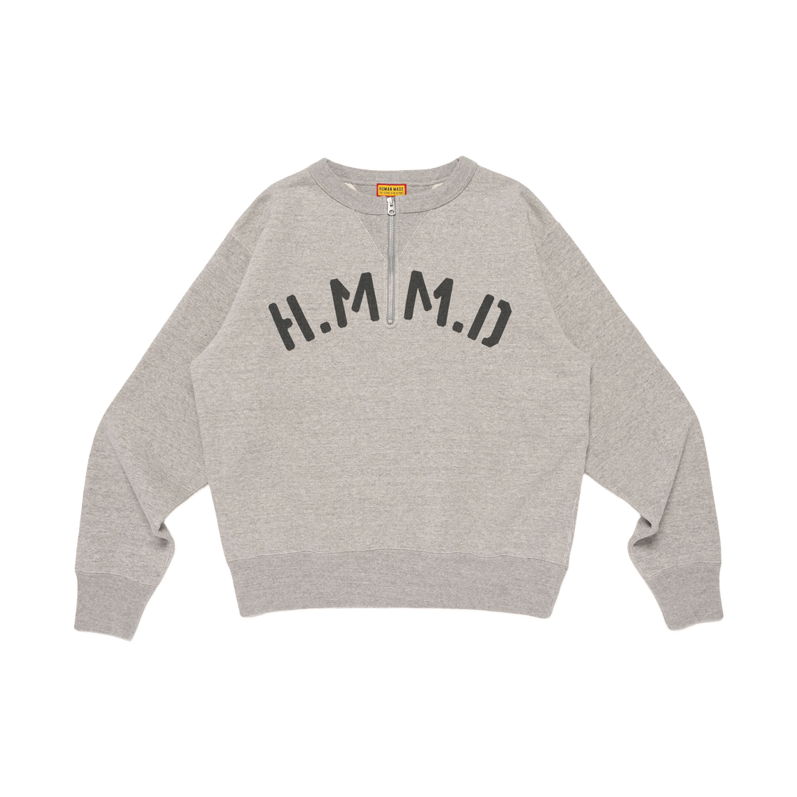 HM31CS019 Human Made Military Sweatshirt Gray