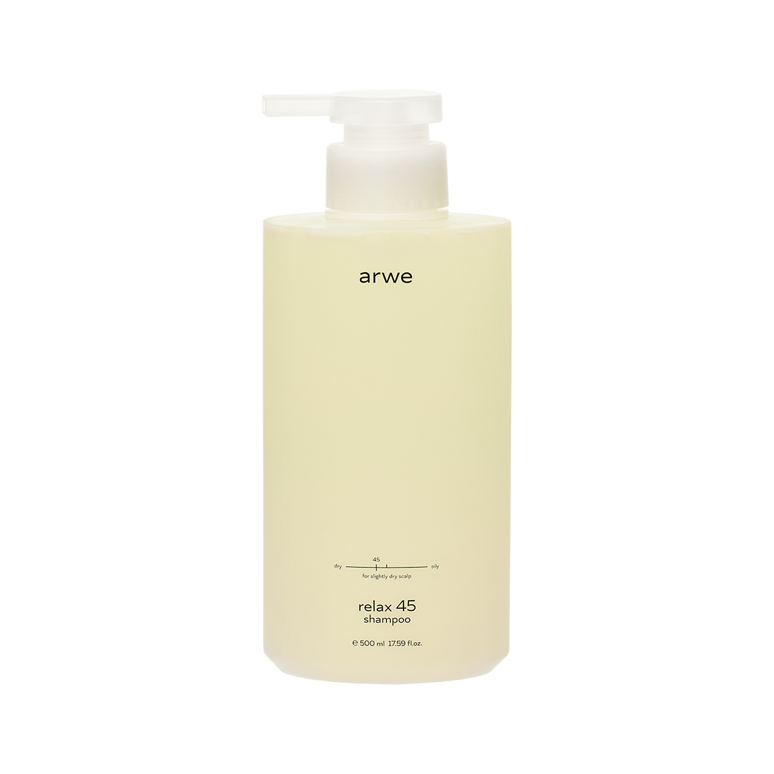 아르베 릴렉스 45 약건성 샴푸 500ml(ARWE Relax 45 Shampoo 500ml)