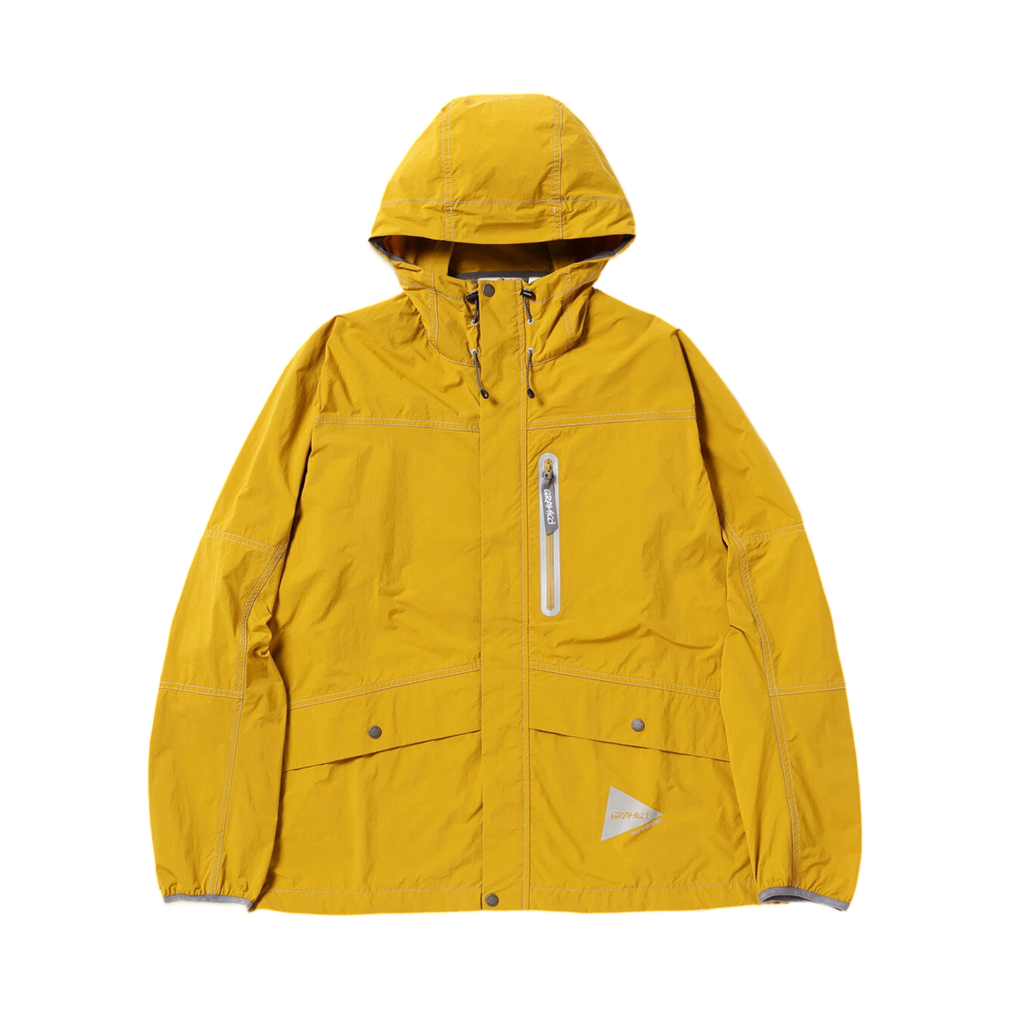 앤드 원더 x 그라미치 브러쉬드 나일론 자켓 옐로우(And Wander x Gramicci Brushed Nylon Jacket Yellow)