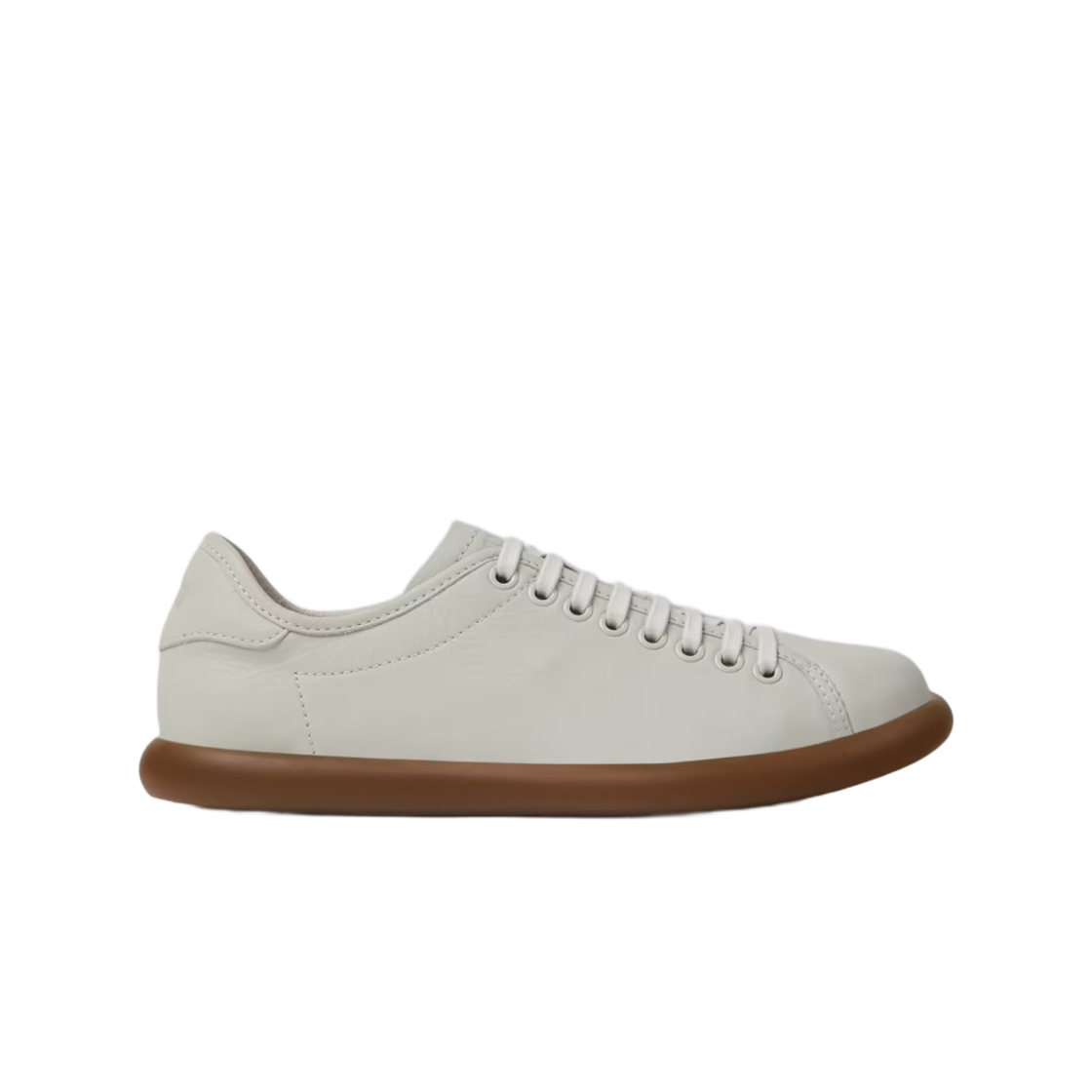 K201668-001 (W) Camper Pelotas Soller Leather Sneakers White