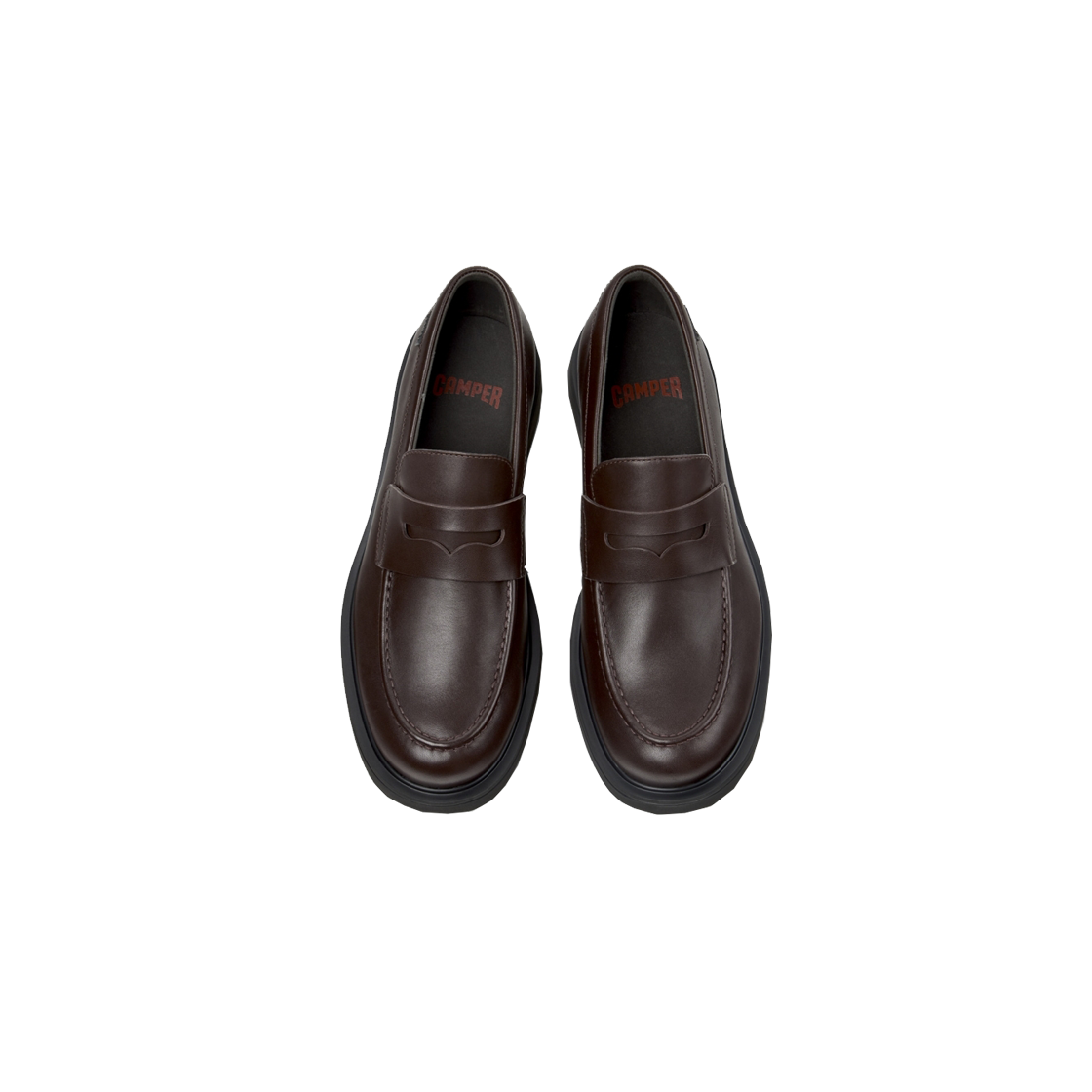 캠퍼 남성 노만 정장화 브라운(Camper Men Norman Loafer Brown) - 3