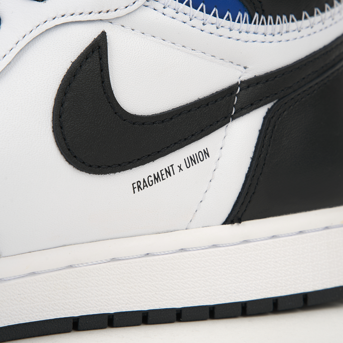 조던 1 x 프라그먼트 x 유니온 LA 하이 OG SP 화이트 블랙(Jordan 1 x Fragment x Union LA High OG SP White Black) - 7