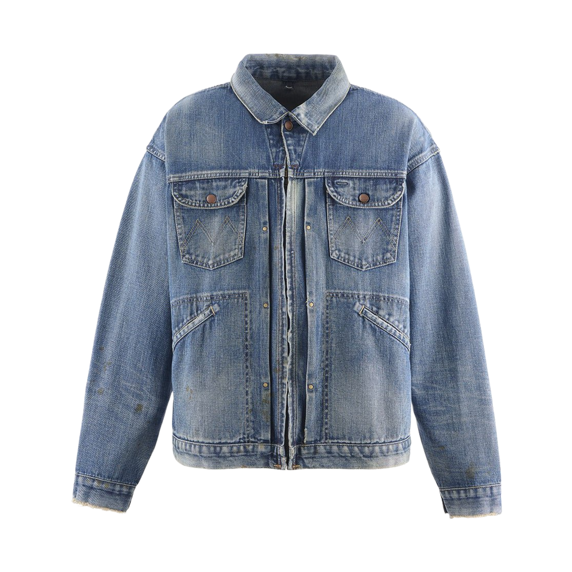 세인트 마이클 데님 자켓 블루 - 25AW(Saint Mxxxxxx Denim Jacket Blue - 25AW) - 1