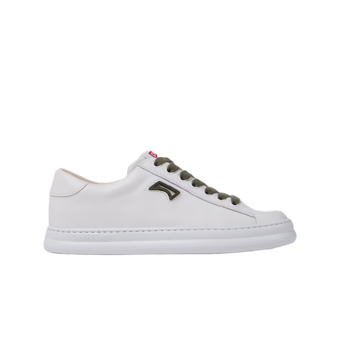 K201855-010 (W) Camper Runner Leather Sneakers White