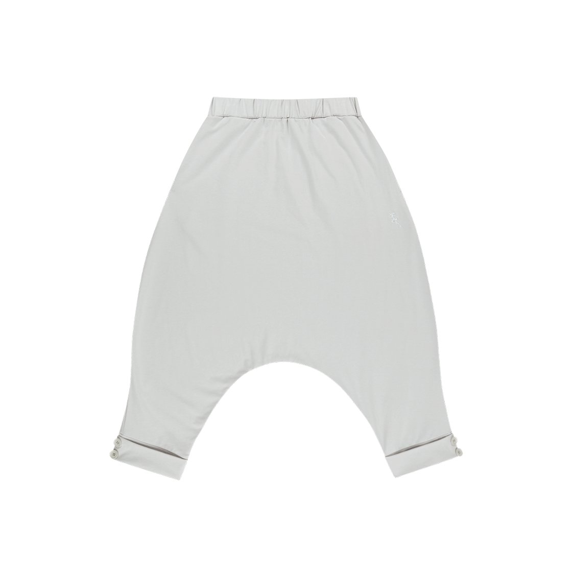 OJBF99PT005GR OJOS Capri Baggy Pants / Grey