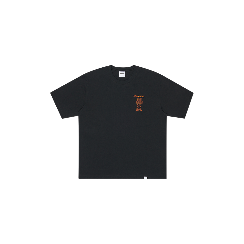 노매뉴얼 N.I 티셔츠 블랙(NOMANUAL N.I T-Shirt Black)