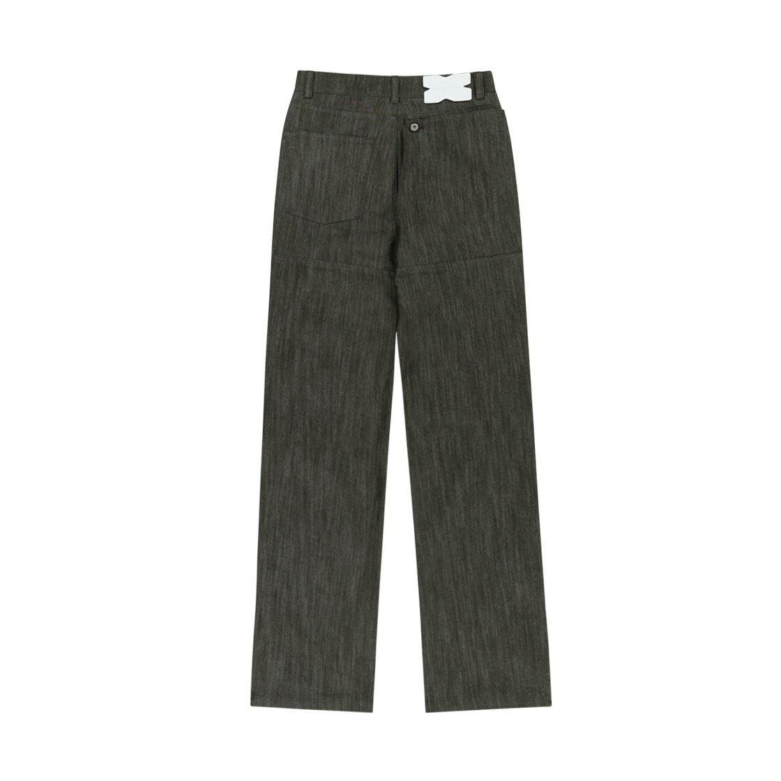 오호스 메탈 데님 팬츠 카키(OJOS Metal Denim Pants / Khaki) - 3
