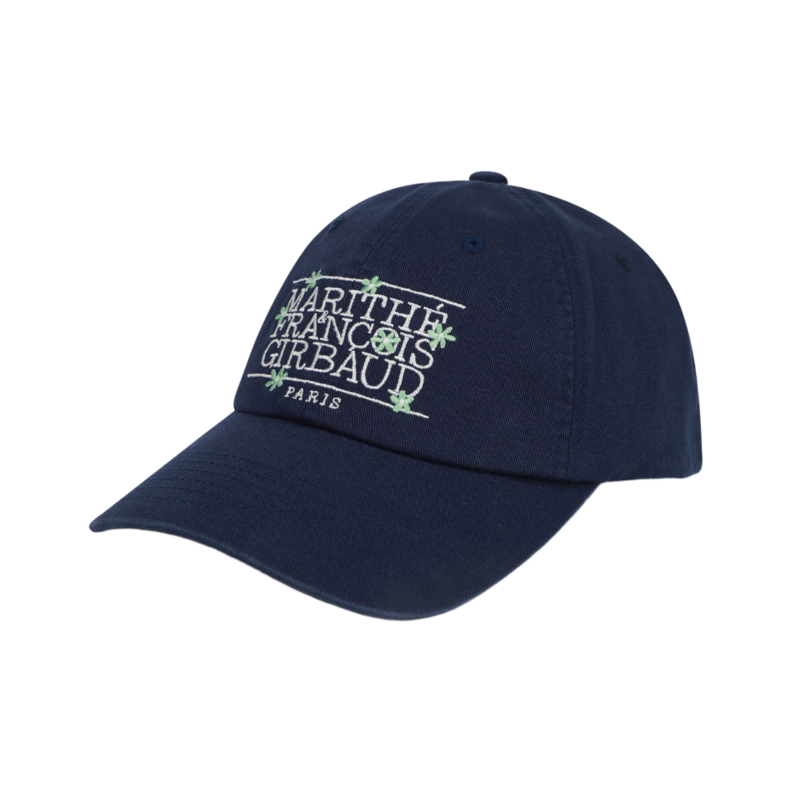 - Marithe Francois Girbaud Flower Classic Logo Cap Navy
