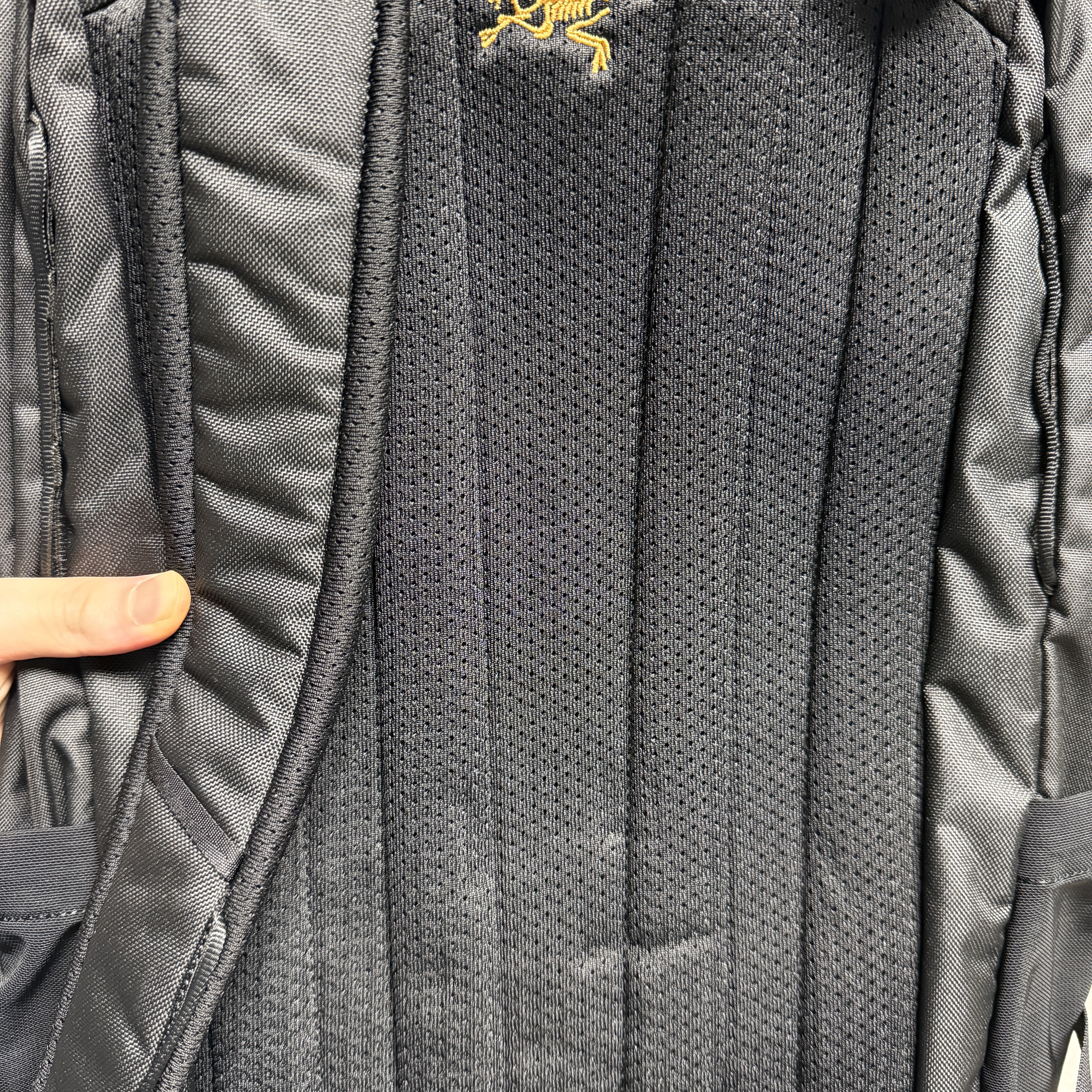 Arc'teryx Mantis 26 Backpack Black 착용 스타일 - 1