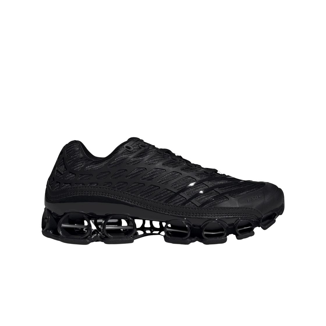 HQ9343 Adidas Megaride F50 Core Black Iron Metallic