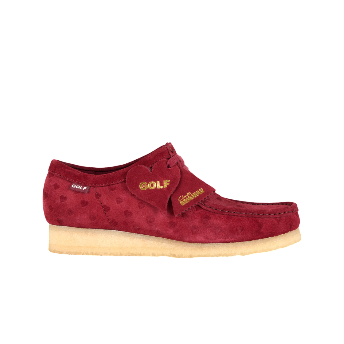 클락스 x 골프왕 왈라비 레드(Clarks x Golf Wang Wallabee Red)