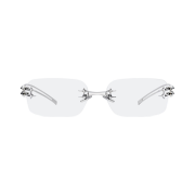 Gentle Monster Tetra 02 Silver Clear