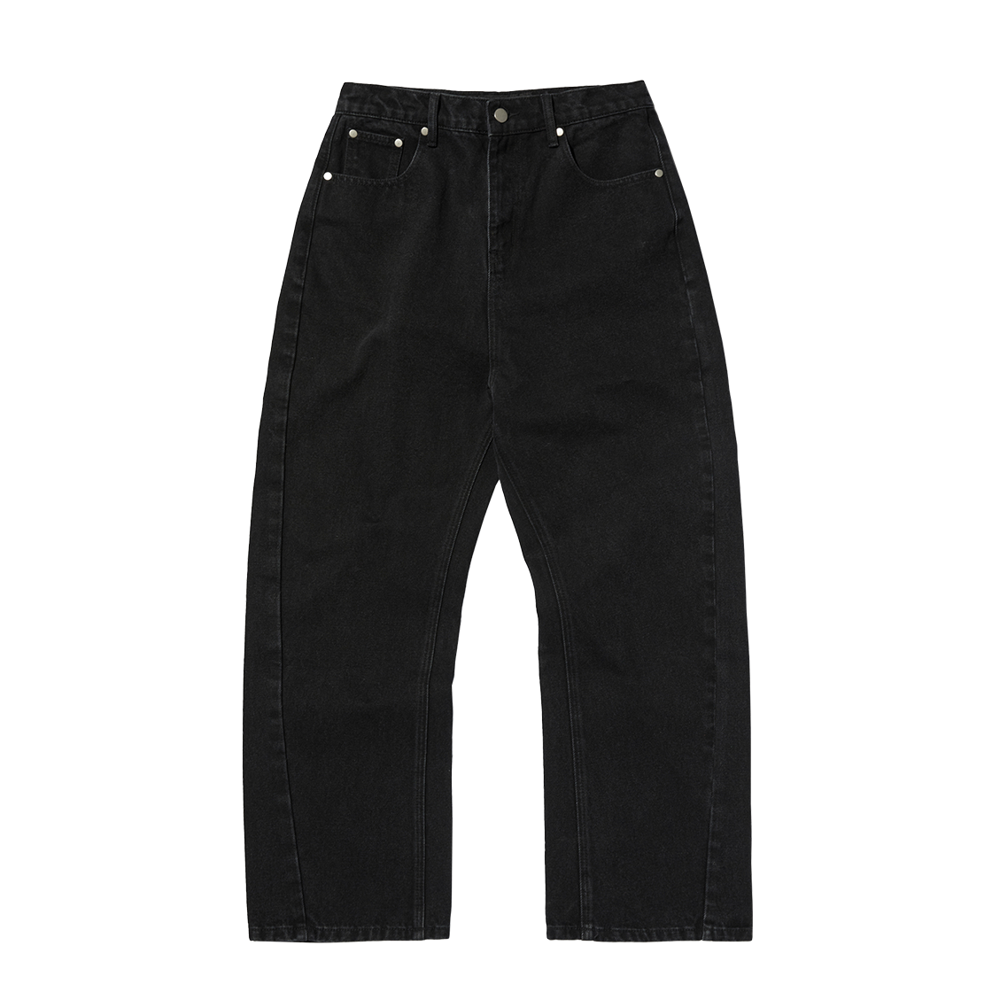 SDFSBO421BK [트리플적립] Suade Cinch Back Denim Black
