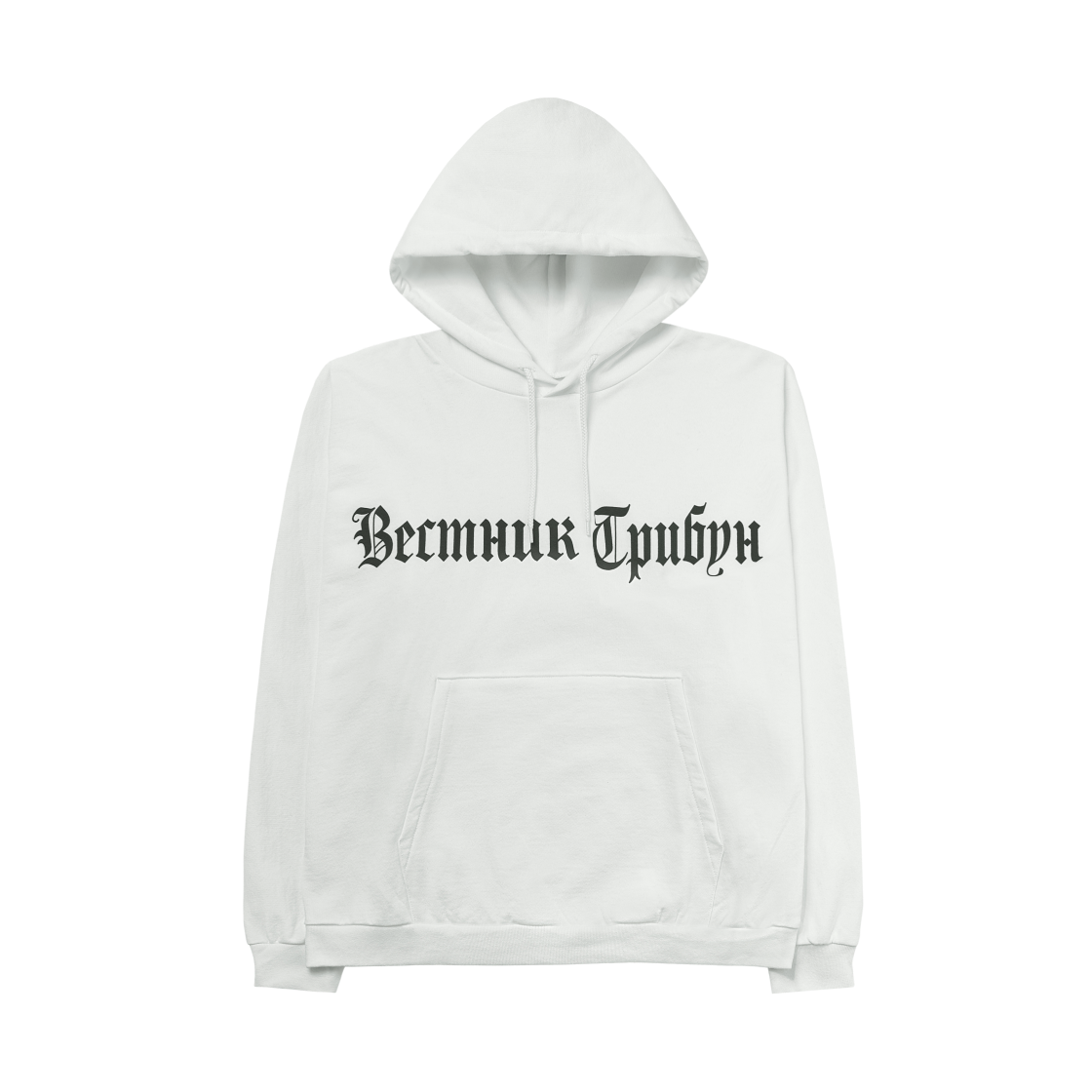 이지 x 고샤 루브친스키 트리뷴 헤럴드 HD-01 후드 화이트(Yeezy x Gosha Rubchinskiy Tribune Herald HD-01 Hoodie White)