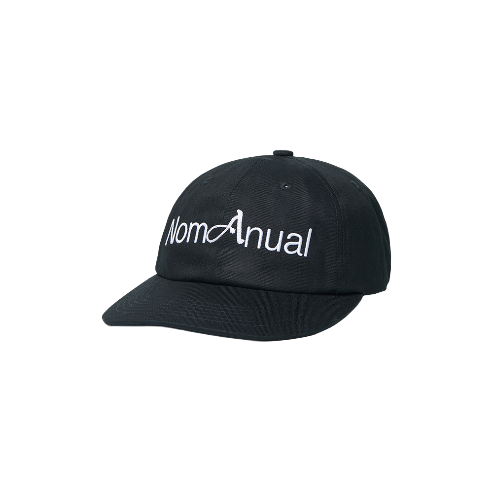 노매뉴얼 C.P 볼캡 블랙(NOMANUAL C.P Ball Cap Black)