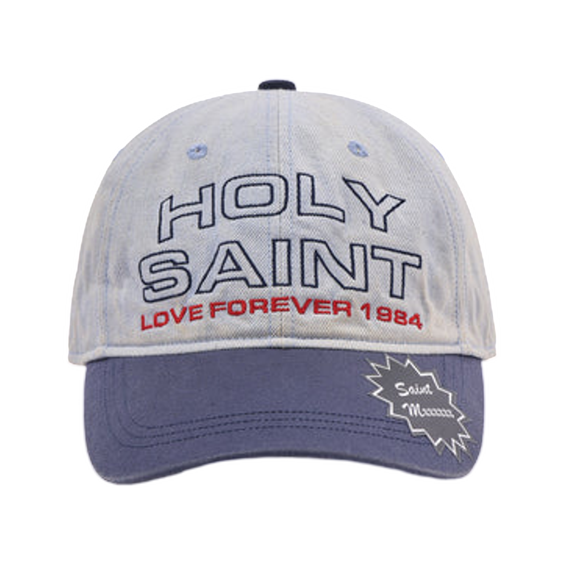 세인트 마이클 데님 캡 블루 - 26SS(Saint Mxxxxxx Denim Cap Blue - 26SS) - 2