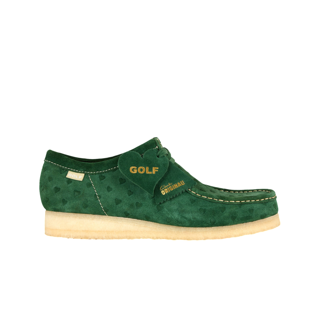 클락스 x 골프왕 왈라비 그린(Clarks x Golf Wang Wallabee Green)