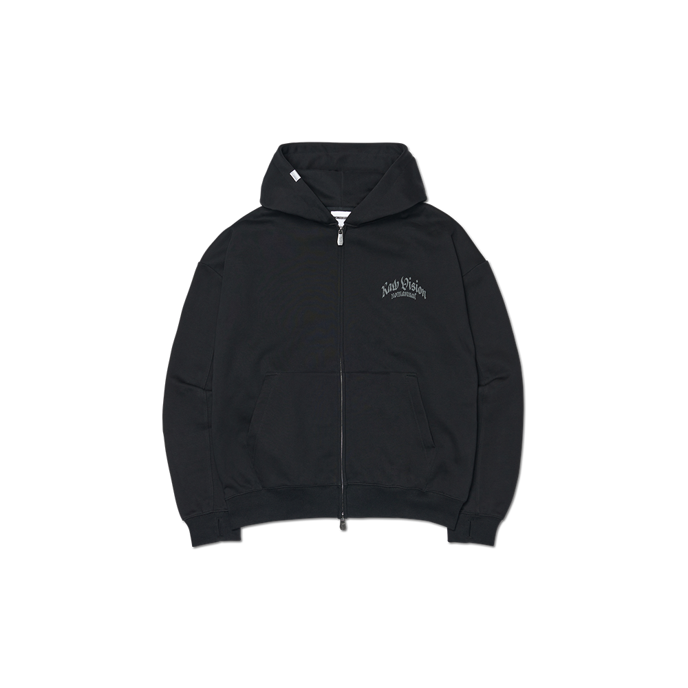 NMSS62HD03BLK NOMANUAL F.P Hooded Zip-Up Black