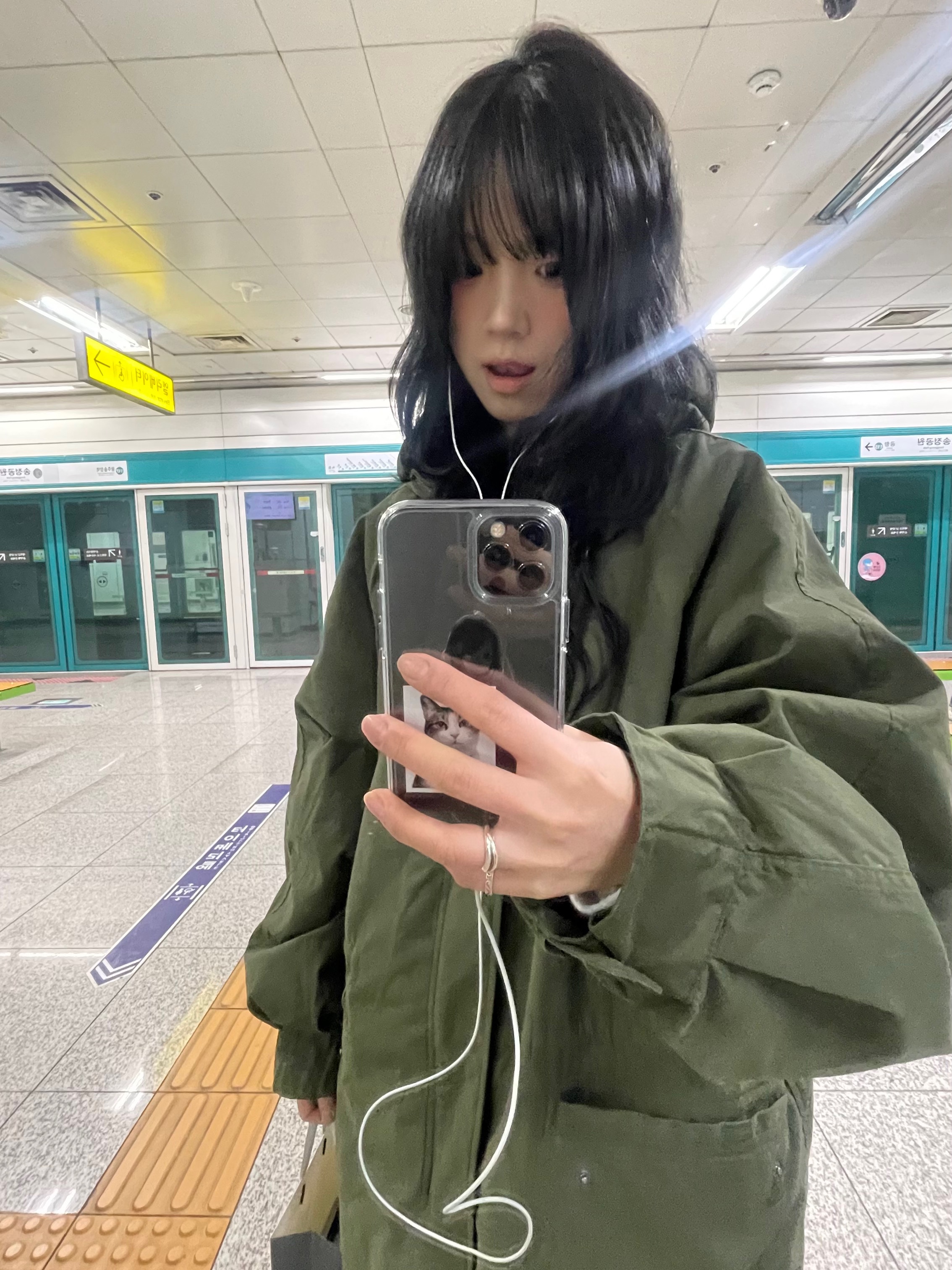 Freak's Store M-65 Liner Set Faded Olive 착용 스타일